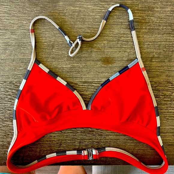 Girls Burberry bikini top bathing suit size 14Y